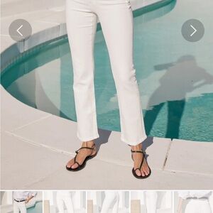 AYR white jeans-The Pop, size 32